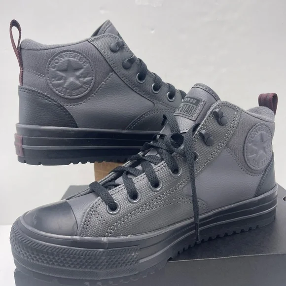 Converse Men’s
CTAS MALDEN STREET BOOT MID DARK MATTER/BLACK/BLOODSTONE Sneakers - Picture 7 of 16